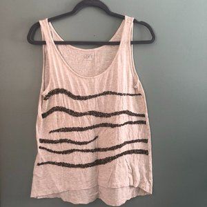 Ann Taylor LOFT Sequin Tank-top